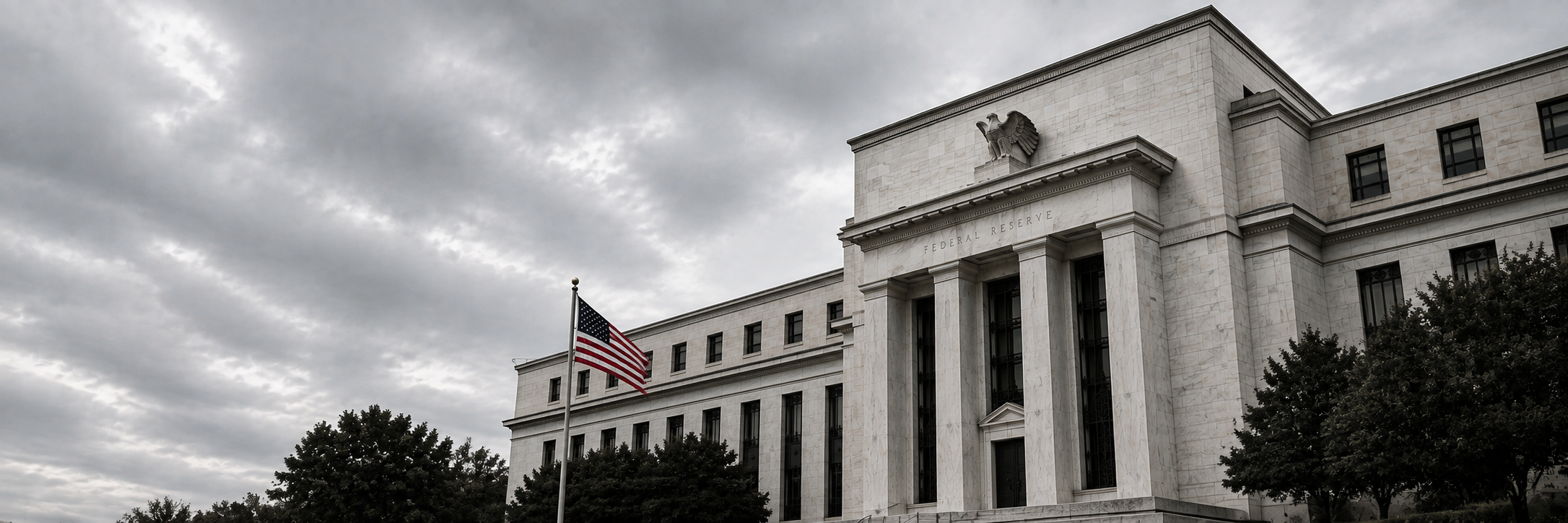 The US Federal Reserve building, central to why gold is falling